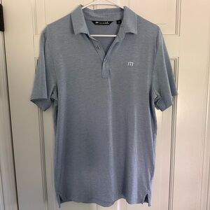 Travis Mathew Polo Men’s size Medium Golf- Blue